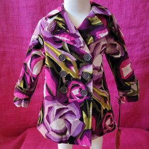 Missoni Target Velvet Floral Jacket 6-12 m